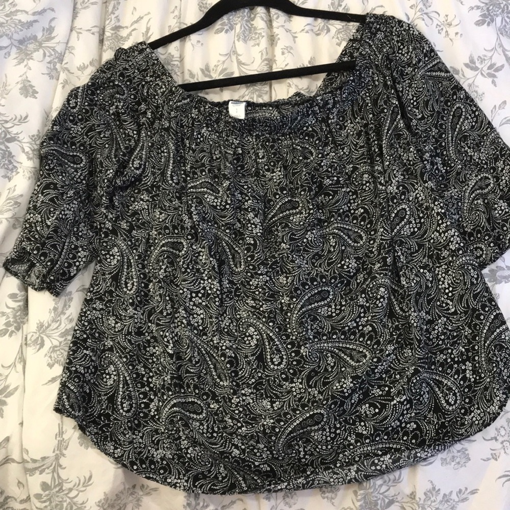 cute off the shoulder top